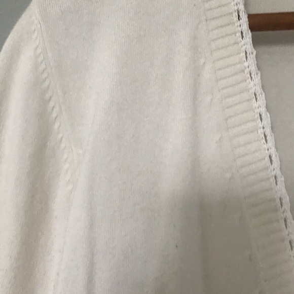 Soft feel no Itch Cotton Cardigan/Top Pretty Vintage classic quality - Picture 7 of 16